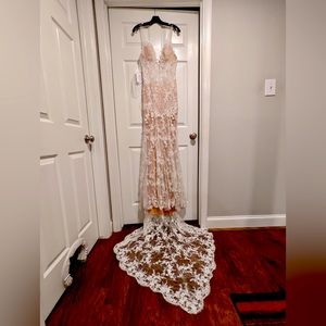 NEVER WORN* Pnina Tornai Blush Wedding Gown❤️